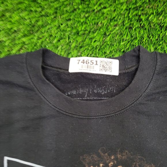 Whitney-Houston Sweatshirt Womens Large 22x26 Black - Picture 10 of 12